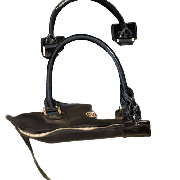 Tory Burch Black Leather Travel Bag - Picture 3 of 12